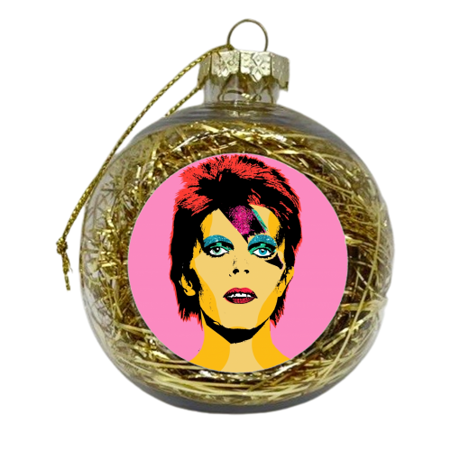 David - xmas bauble by Wallace Elizabeth