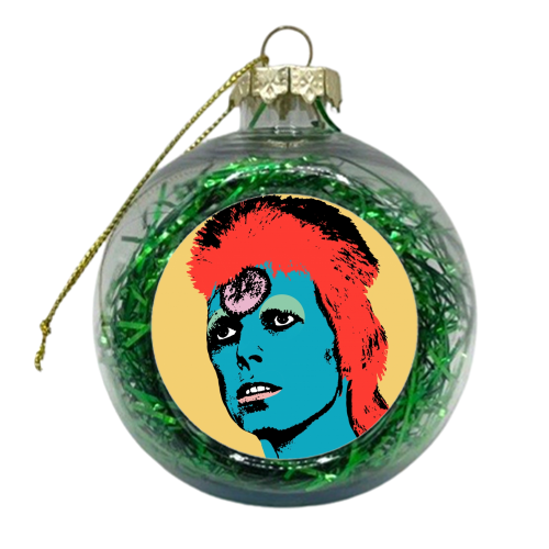 David - xmas bauble by Wallace Elizabeth