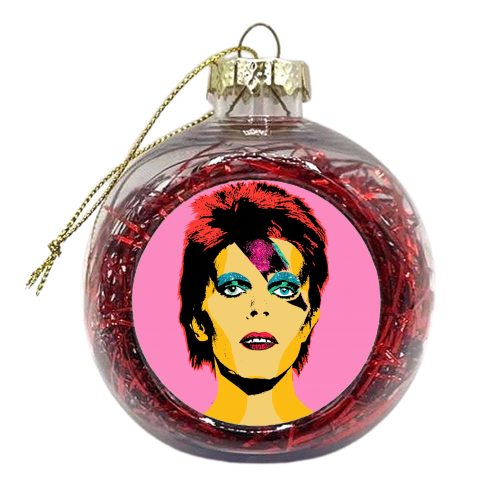 David - xmas bauble by Wallace Elizabeth