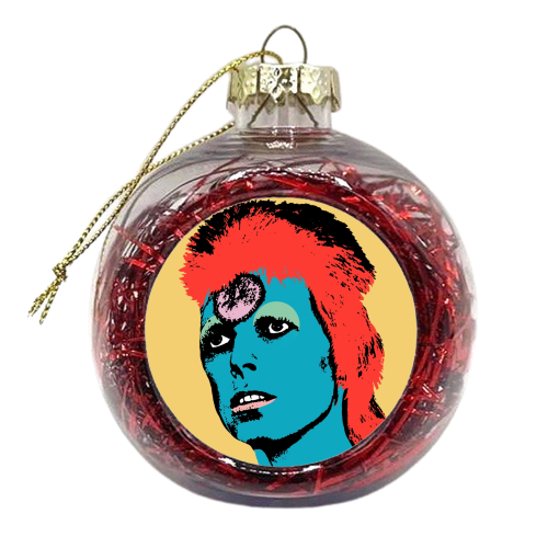 David - xmas bauble by Wallace Elizabeth