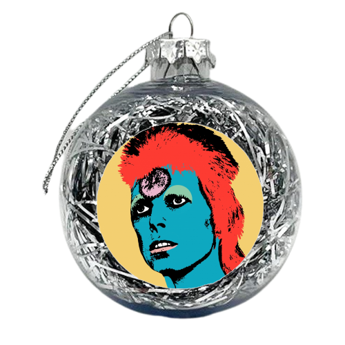 David - xmas bauble by Wallace Elizabeth