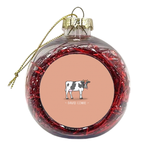 David Cowie - xmas bauble by Carl Batterbee