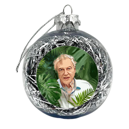 David in the Jungle - xmas bauble by DOLLY WOLFE
