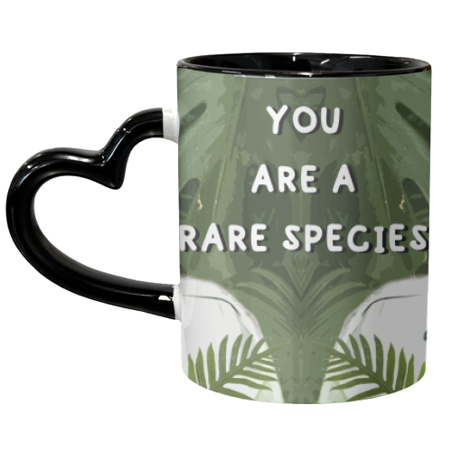 David in the Jungle - unique mug by DOLLY WOLFE