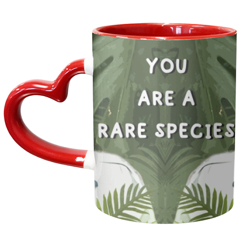 David in the Jungle - unique mug by DOLLY WOLFE