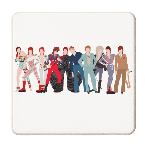 David Outfits - personalised beer coaster by Pink and Pip