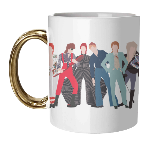 David Outfits - unique mug by Pink and Pip