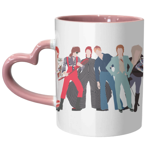 David Outfits - unique mug by Pink and Pip