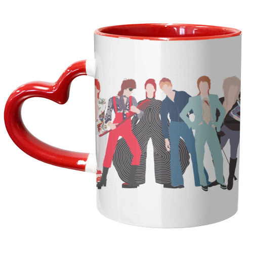 David Outfits - unique mug by Pink and Pip