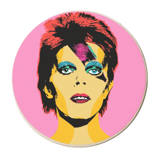 David - personalised beer coaster by Wallace Elizabeth