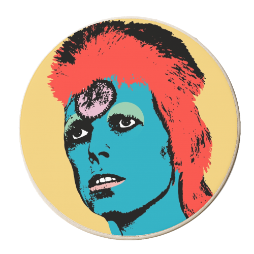 David - personalised beer coaster by Wallace Elizabeth