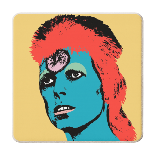 David - personalised beer coaster by Wallace Elizabeth