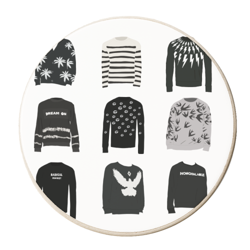 David Rose - personalised beer coaster by Pink and Pip