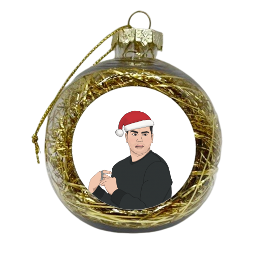 David Rose - Schitt's Creek Christmas - xmas bauble by Bonne Nouvelle