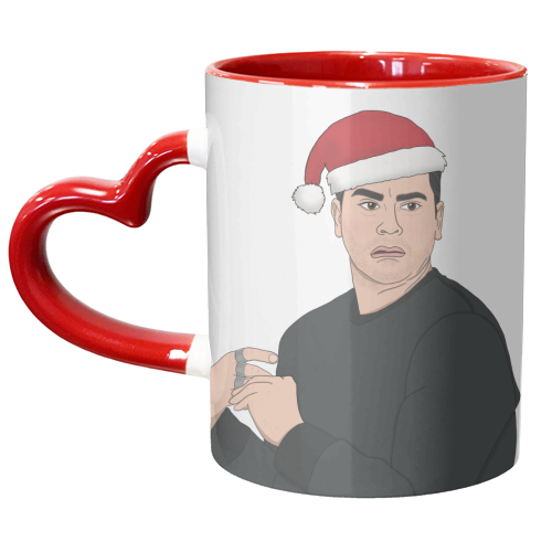 David Rose - Schitt's Creek Christmas - unique mug by Bonne Nouvelle