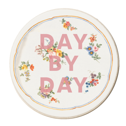 Day By Day - personalised beer coaster by The 13 Prints