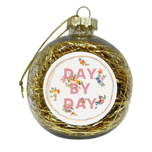Day By Day - xmas bauble by The 13 Prints