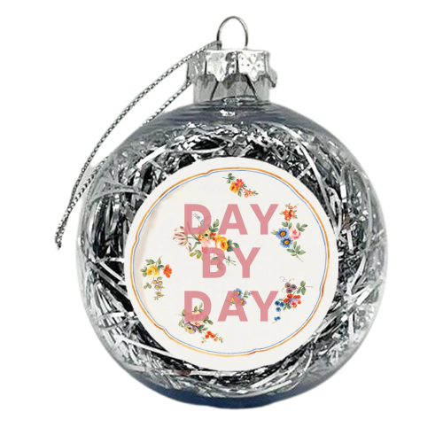 Day By Day - xmas bauble by The 13 Prints