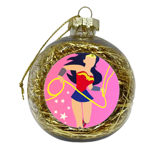 Lasso - xmas bauble by Danny Welch