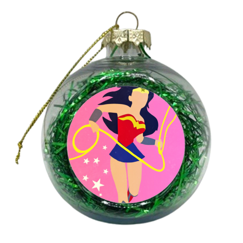 Lasso - xmas bauble by Danny Welch