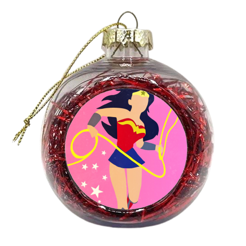 Lasso - xmas bauble by Danny Welch