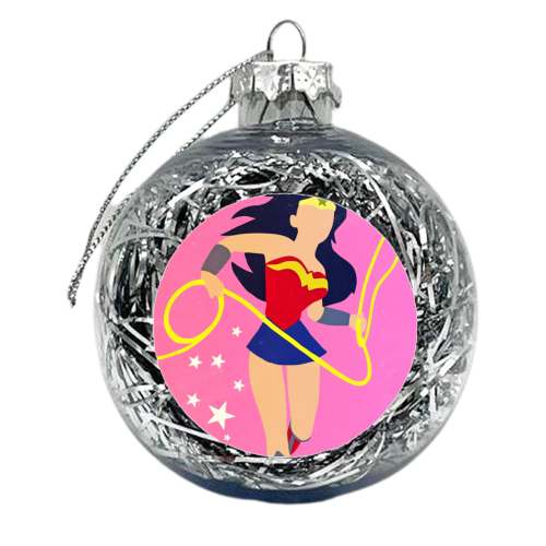 Lasso - xmas bauble by Danny Welch