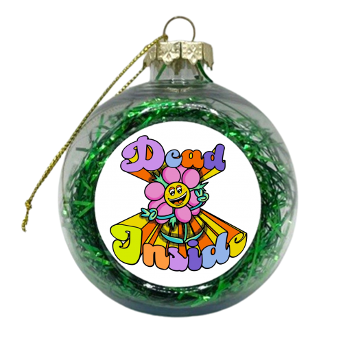 Dead Inside - xmas bauble by Wallace Elizabeth