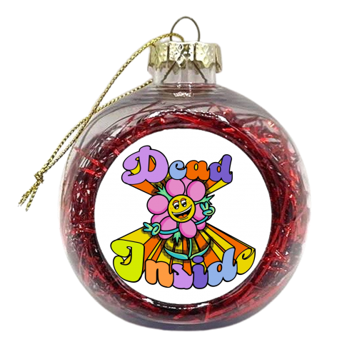 Dead Inside - xmas bauble by Wallace Elizabeth
