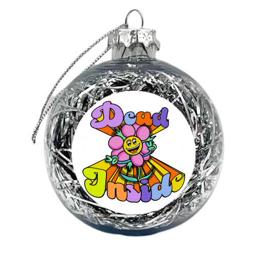 Dead Inside - xmas bauble by Wallace Elizabeth