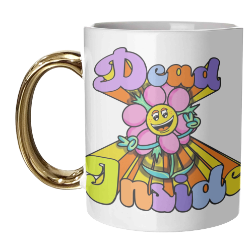 Dead Inside - unique mug by Wallace Elizabeth