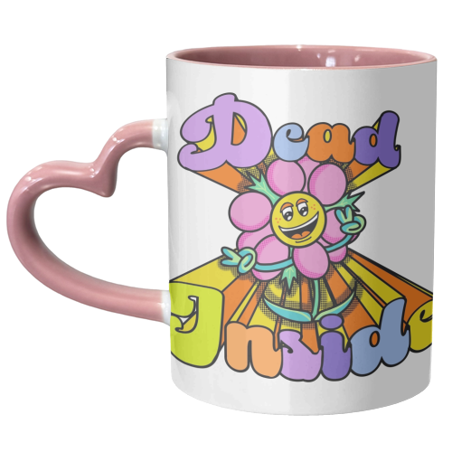 Dead Inside - unique mug by Wallace Elizabeth