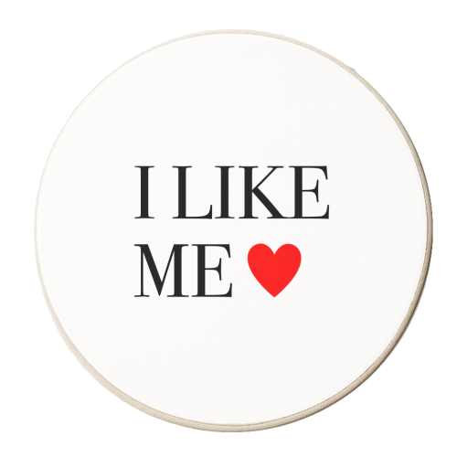 Deadpool Wolverine Inspired I Like Me Mug - personalised beer coaster by Kind of Simple Designs