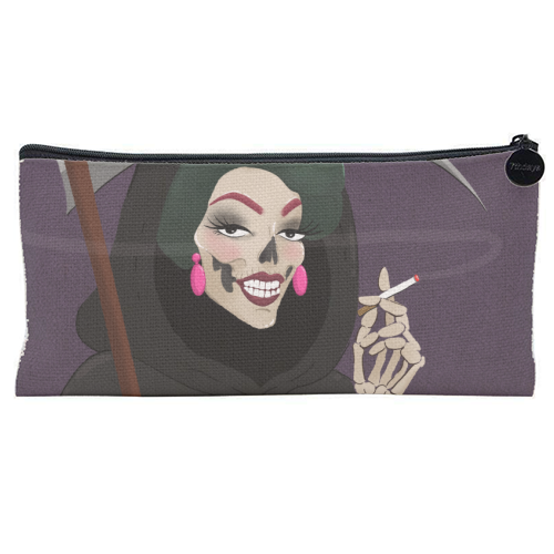 Death in Drag - flat pencil case by The Queer Store
