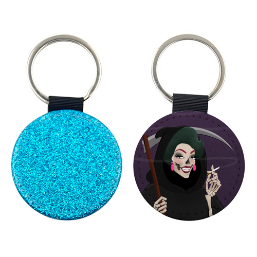 Death in Drag - keyring by The Queer Store