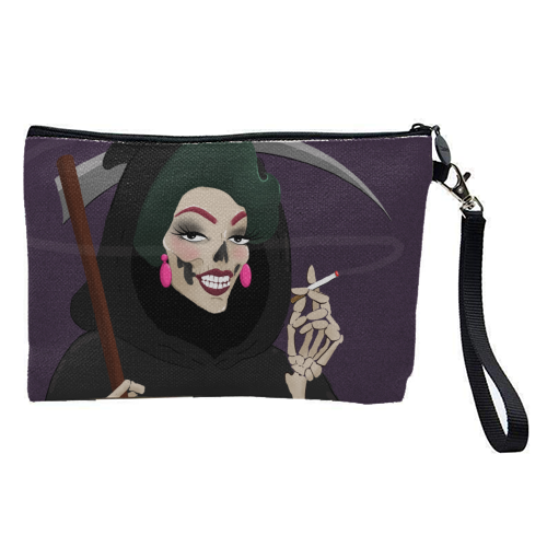 Death in Drag - pretty makeup bag by The Queer Store
