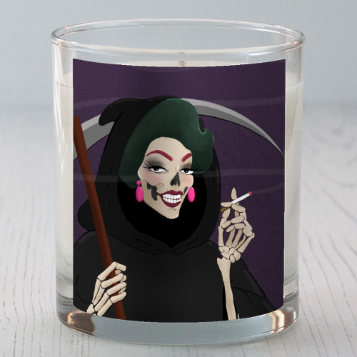 Death in Drag - scented candle by The Queer Store