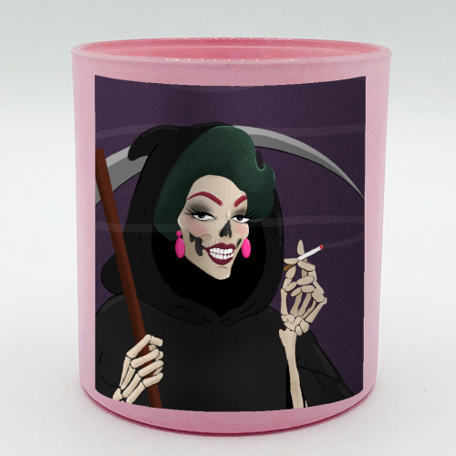 Death in Drag - scented candle by The Queer Store