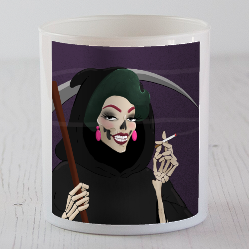 Death in Drag - scented candle by The Queer Store