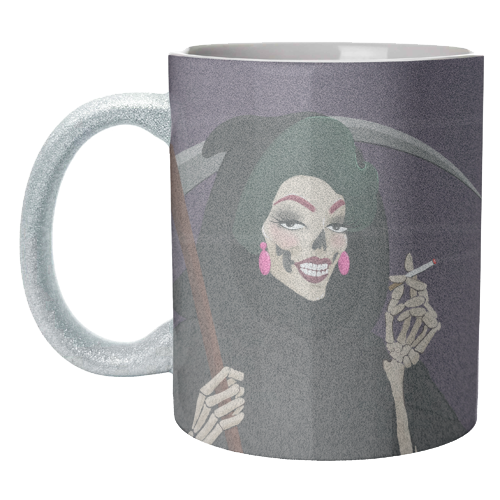 Death in Drag - unique mug by The Queer Store