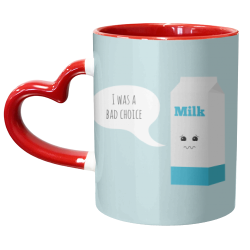 Decisions - unique mug by petegrev