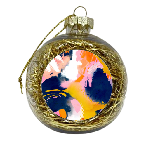 Deep dream - xmas bauble by Uma Prabhakar Gokhale
