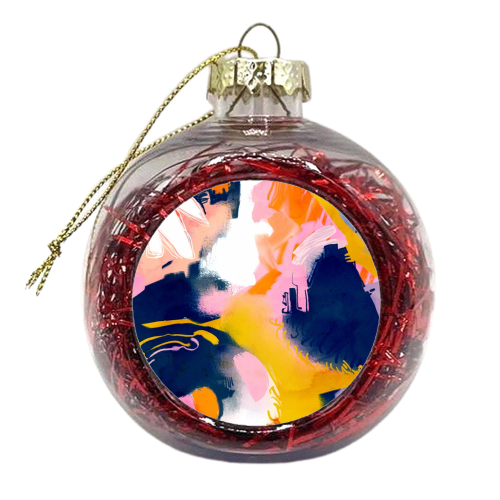 Deep dream - xmas bauble by Uma Prabhakar Gokhale