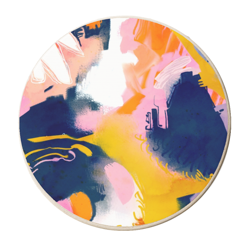 Deep dream - personalised beer coaster by Uma Prabhakar Gokhale