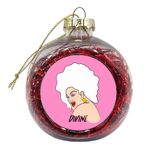 Deliciously Divine - xmas bauble by Adam Regester