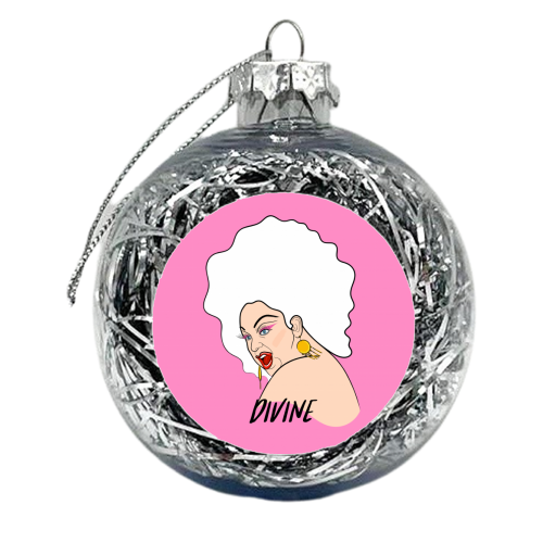 Deliciously Divine - xmas bauble by Adam Regester