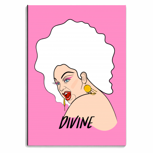 Deliciously Divine - personalised A4, A5, A6 notebook by Adam Regester
