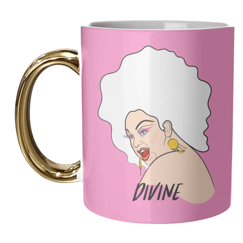 Deliciously Divine - unique mug by Adam Regester