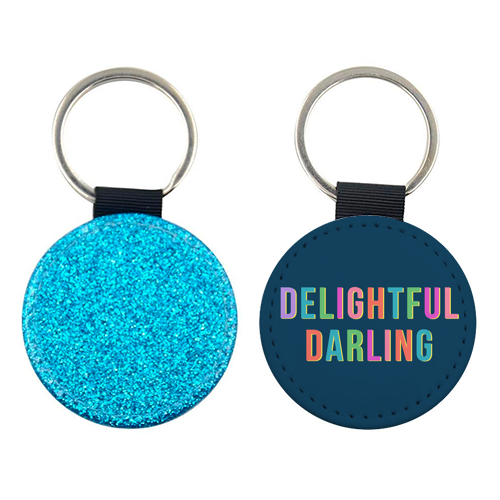 Delightful Darling - keyring by Nida Designs