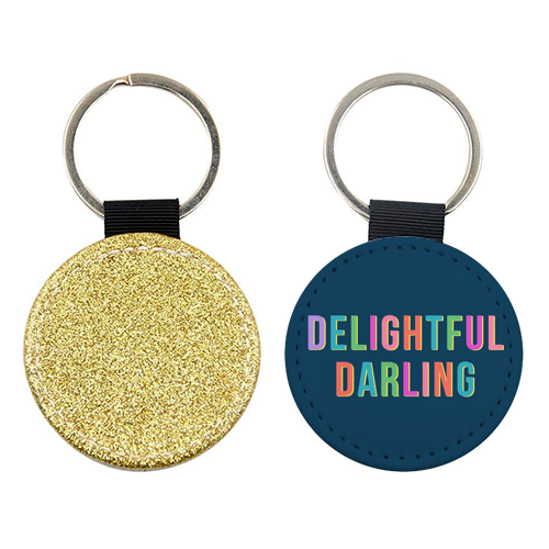 Delightful Darling - keyring by Nida Designs