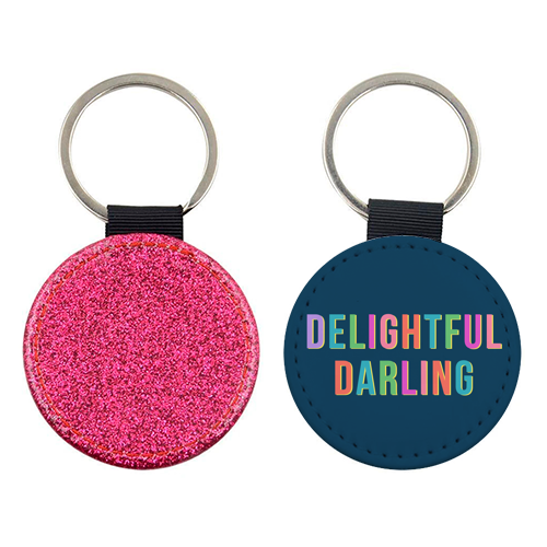 Delightful Darling - keyring by Nida Designs